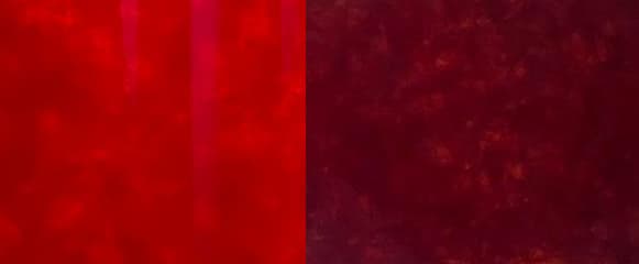 Foto comparación de dos colores en diferentes pantallas